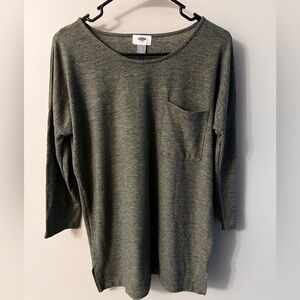 Old Navy tunic 3/4 length sleeve